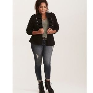 Brand new torrid military jacket